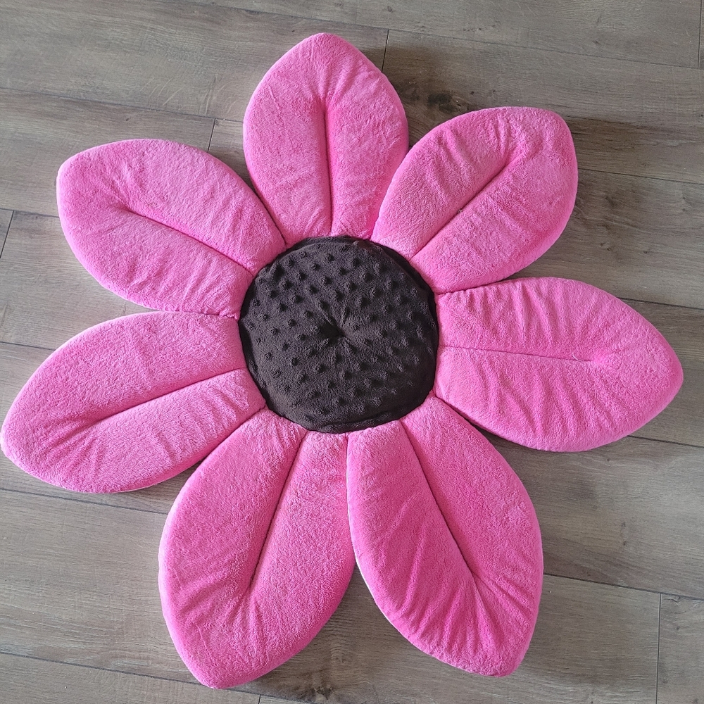 Blooming Bath Pink Flower Baby